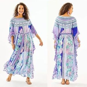 EUC Lilly Pulitzer Monnae Caftan Midi Dress